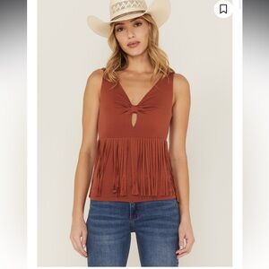 Idyllwind Twisted Fringe Top